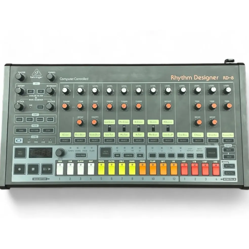 Used Behringer RD-8 Drum Machine
