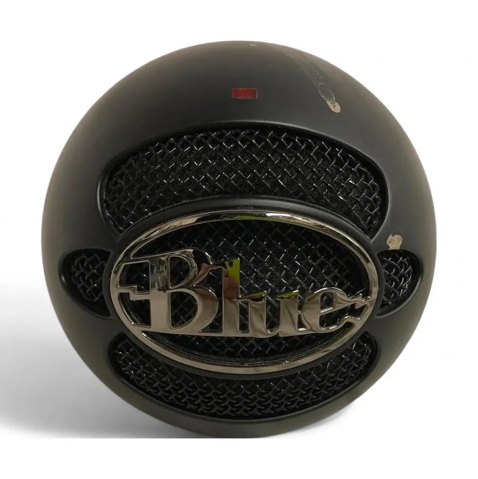 Used Blue Snowball USB Microphone