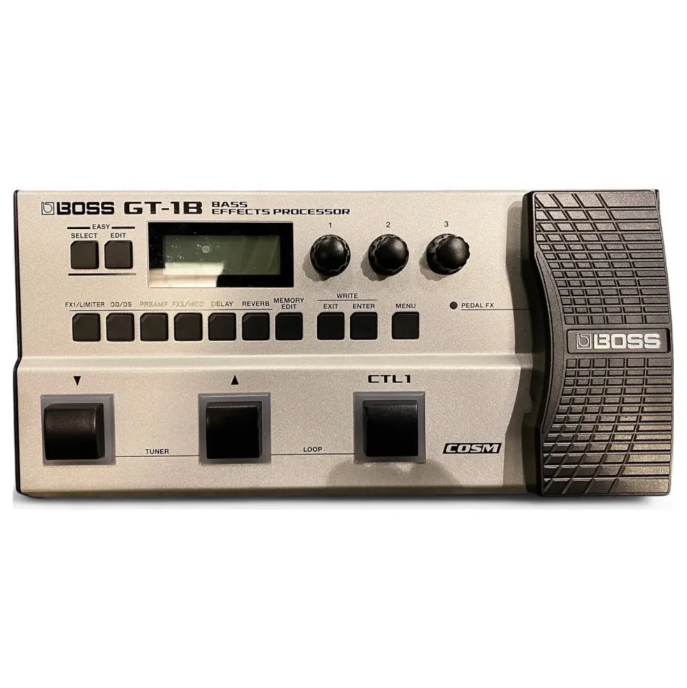 Used BOSS GT1B Bass Effect Pedal