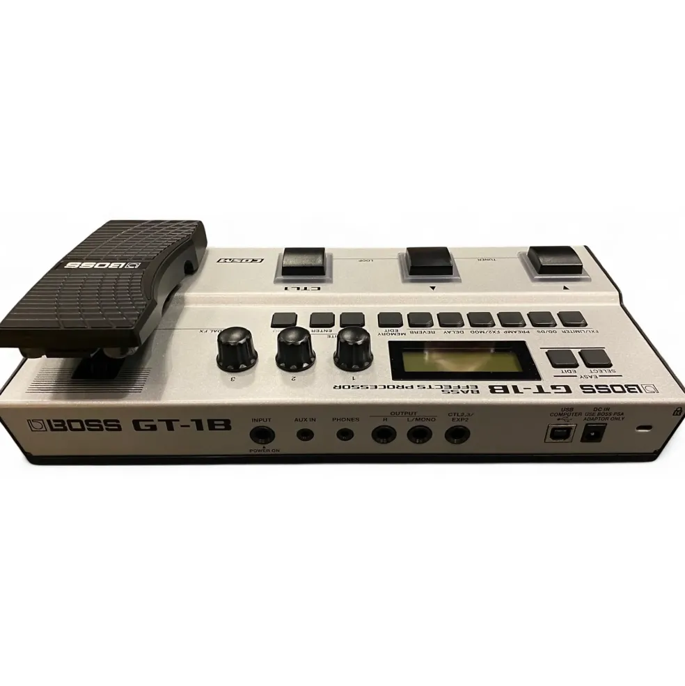 Used BOSS GT1B Bass Effect Pedal