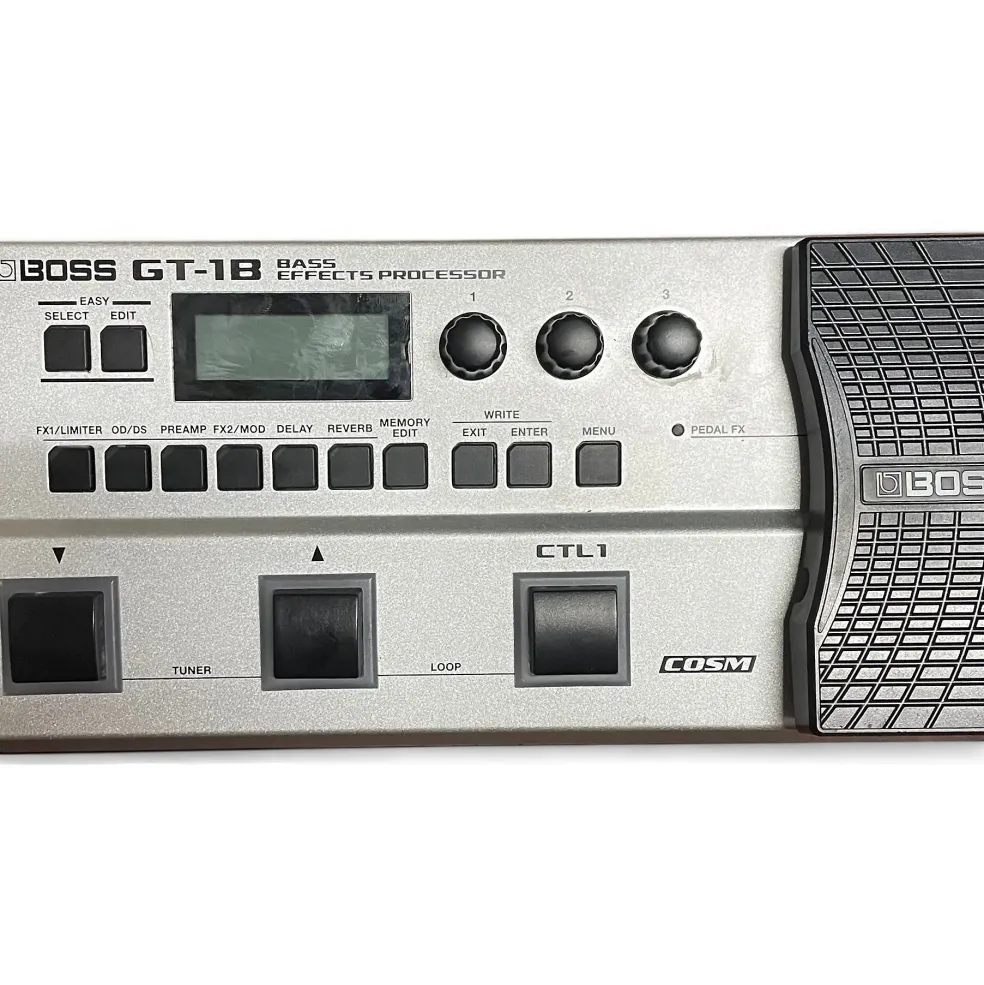 Used BOSS GT1B Bass Effect Pedal