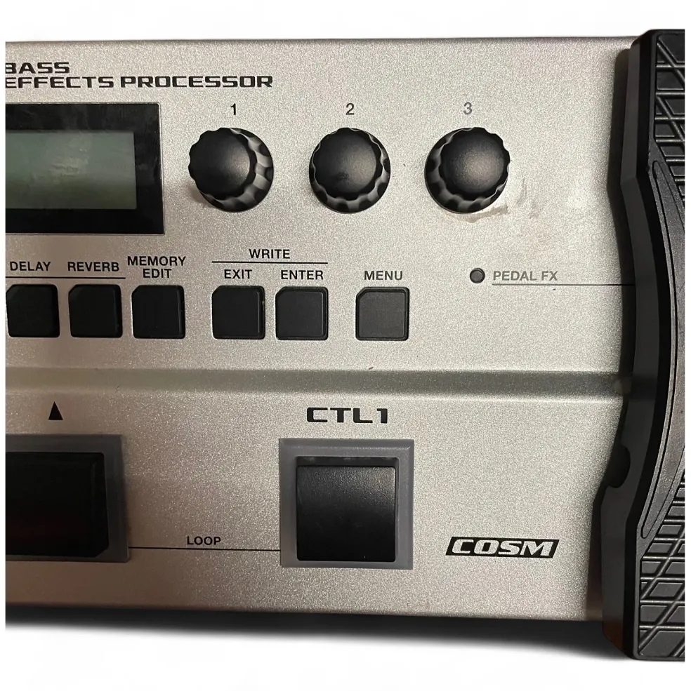 Used BOSS GT1B Bass Effect Pedal