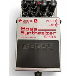 Used BOSS SYB5 Bass Synth Bass Effect Pedal