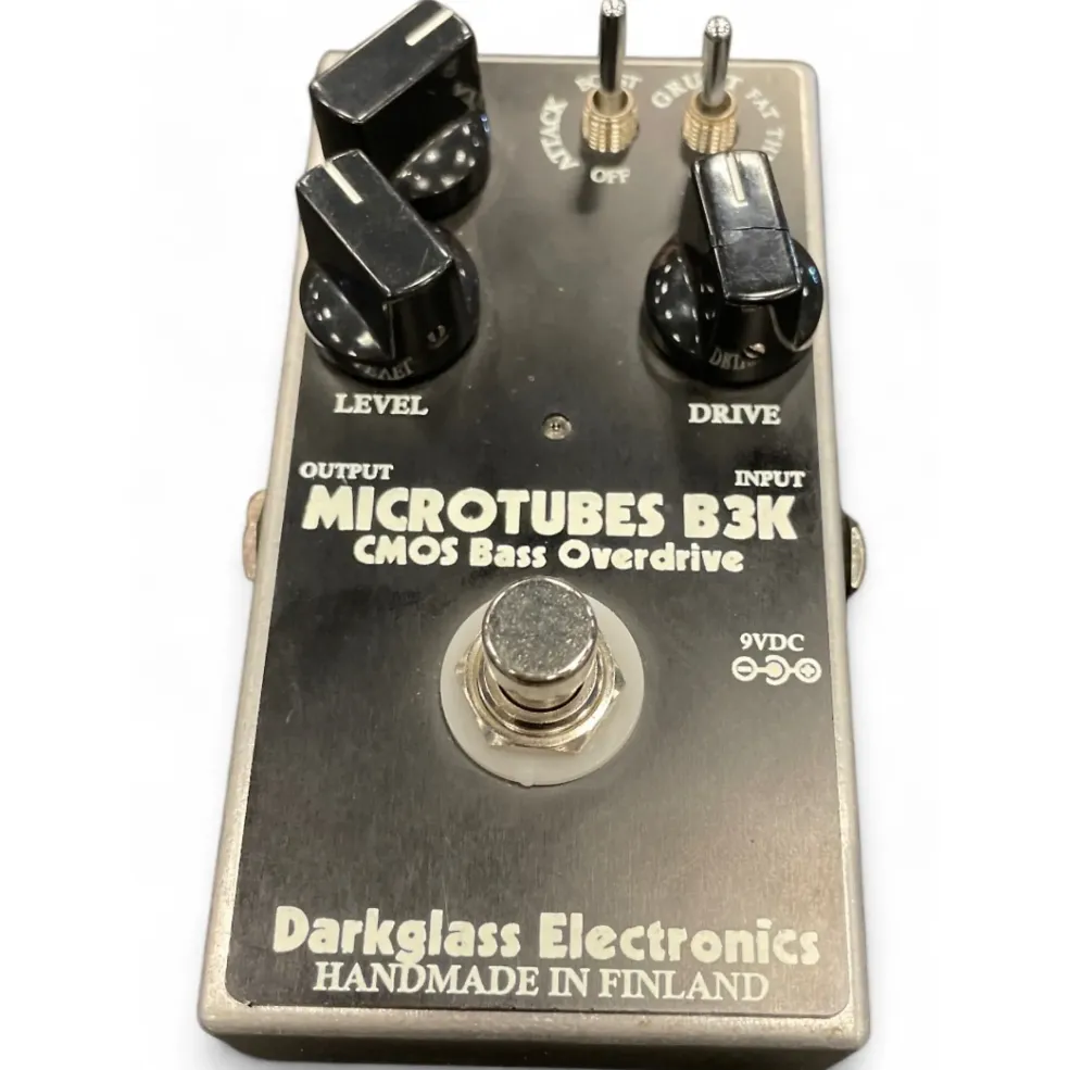 Used Darkglass microtubes b3k Bass Effect Pedal