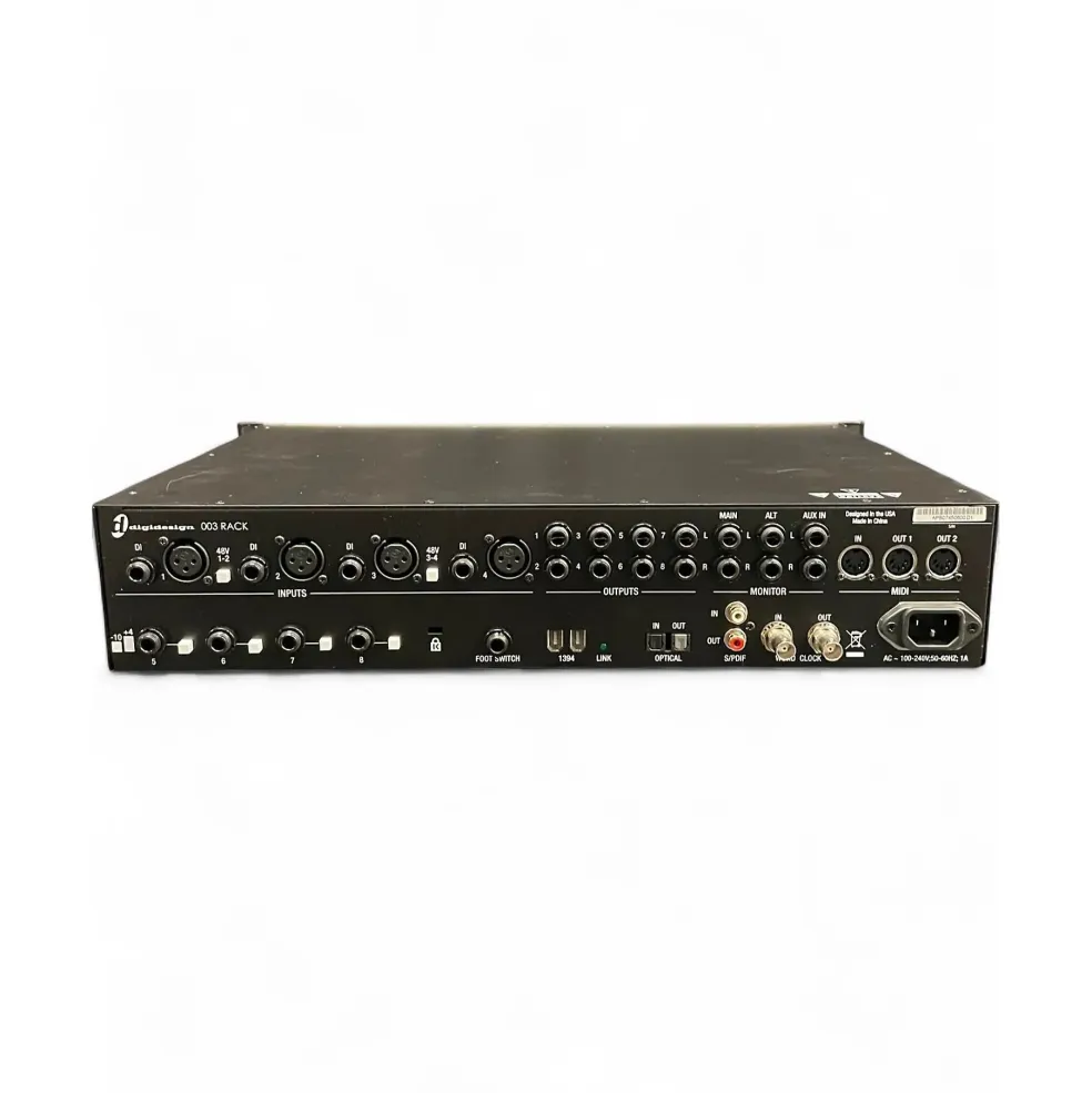 Used Digidesign Digi 003 Rack Audio Interface
