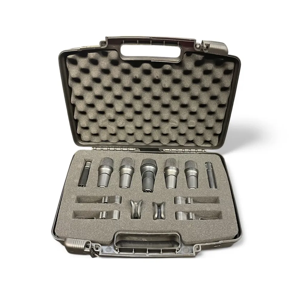 Used Digital Reference DRDK7 7 Piece Percussion Microphone Pack