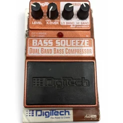 Used DigiTech XBS Bass Squeeze Compressor Bass Effect Pedal
