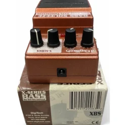 Used DigiTech XBS Bass Squeeze Compressor Bass Effect Pedal