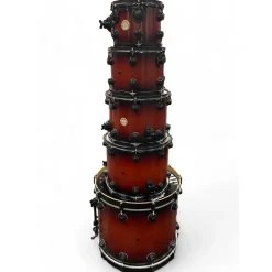 Used DW 5 Piece Collector's Series 2 Color Sunburst Drum Kit
