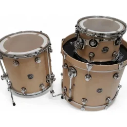 Used DW 3 piece Performance Series Natural Drum Kit
