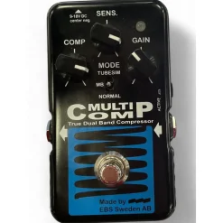 Used EBS MultiComp True Dual Band Compressor Bass Effect Pedal