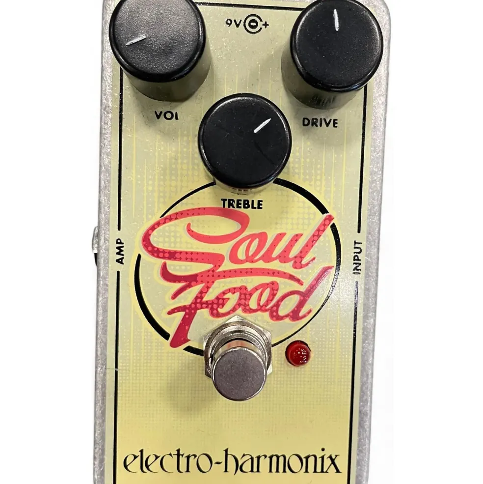 Used Electro-Harmonix Bass Soul Food Overdrive Bass Effect Pedal