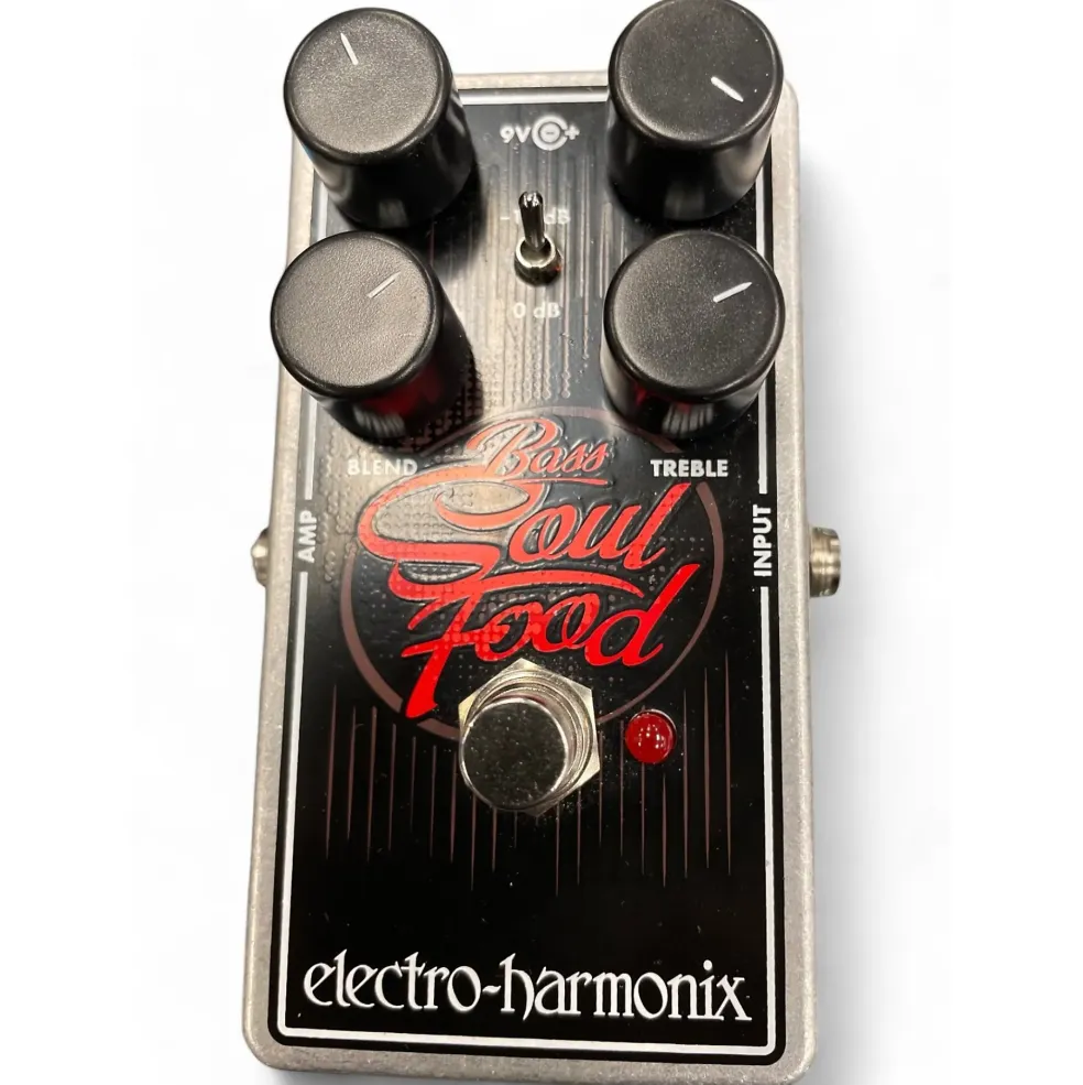 Used Electro-Harmonix Bass Soul Food Overdrive Bass Effect Pedal