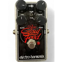 Used Electro-Harmonix Bass Soul Food Overdrive Bass Effect Pedal