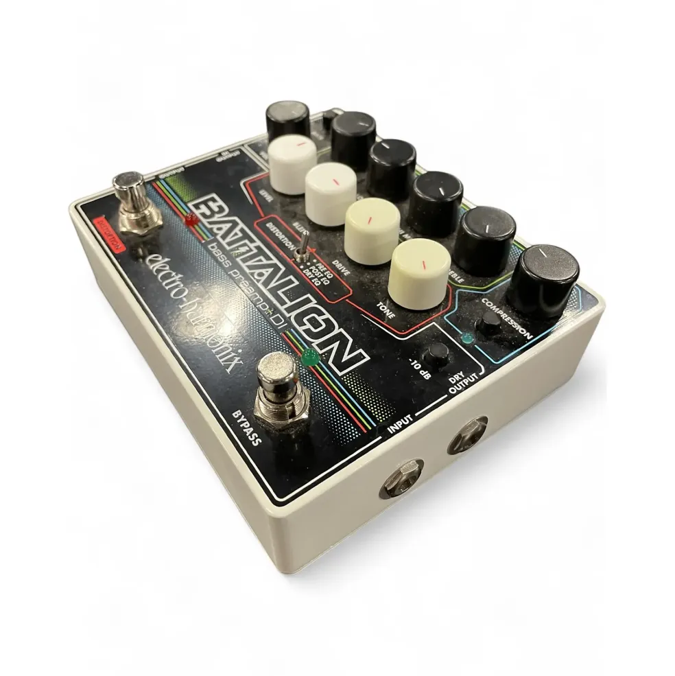 Used Electro-Harmonix BATTALION Bass Effect Pedal