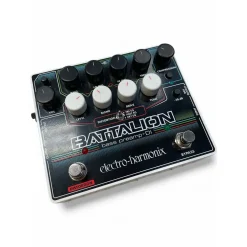 Used Electro-Harmonix BATTALION BASS PREAMP + DI Bass Effect Pedal
