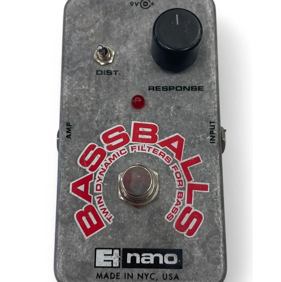Used Electro-Harmonix Nano Bassballs Bass Effect Pedal