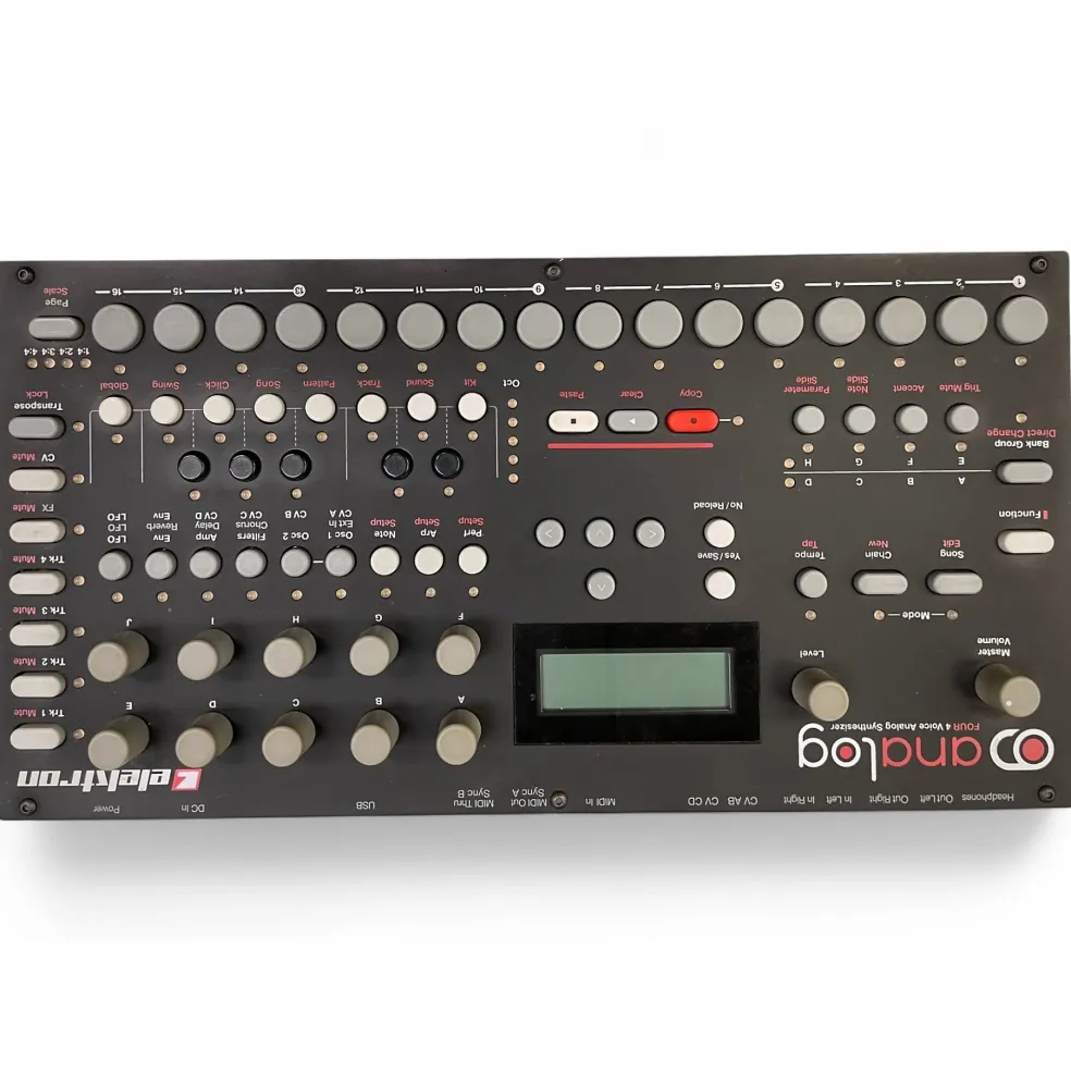 Used Elektron Analog Four Tabletop Synthesizer Synthesizer