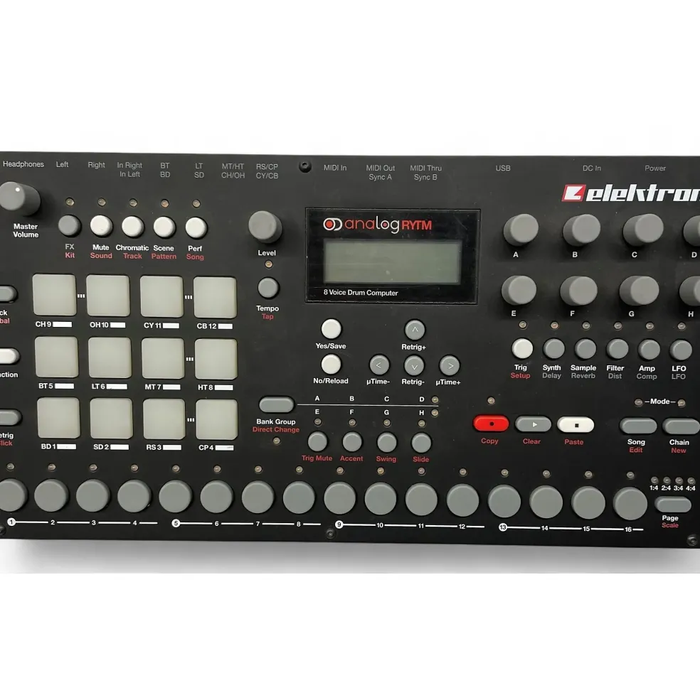 Used Elektron ANALOG RYTM Drum Machine
