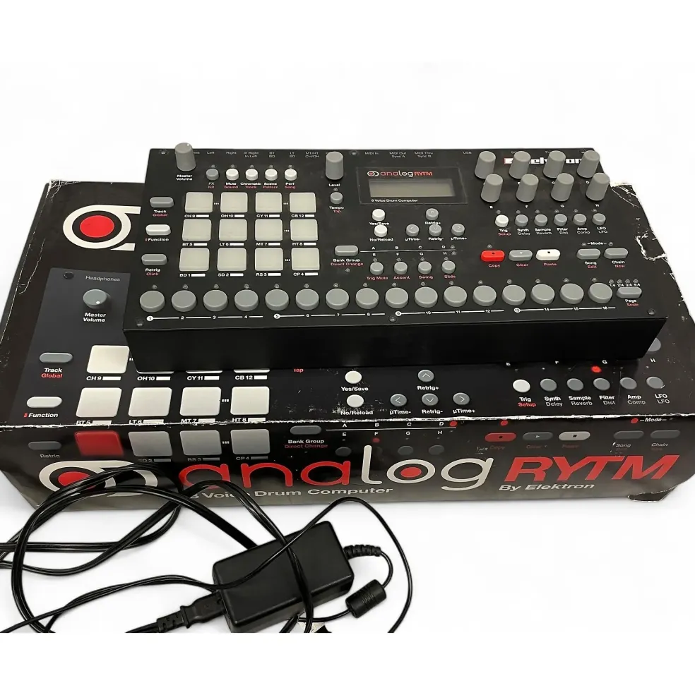 Used Elektron ANALOG RYTM Drum Machine