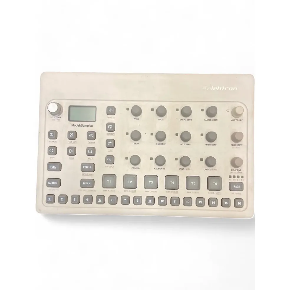Used Elektron model:samples Synthesizer