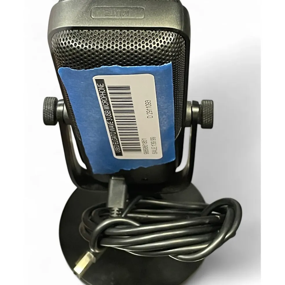 Used Elgato WAVE 3 USB Microphone