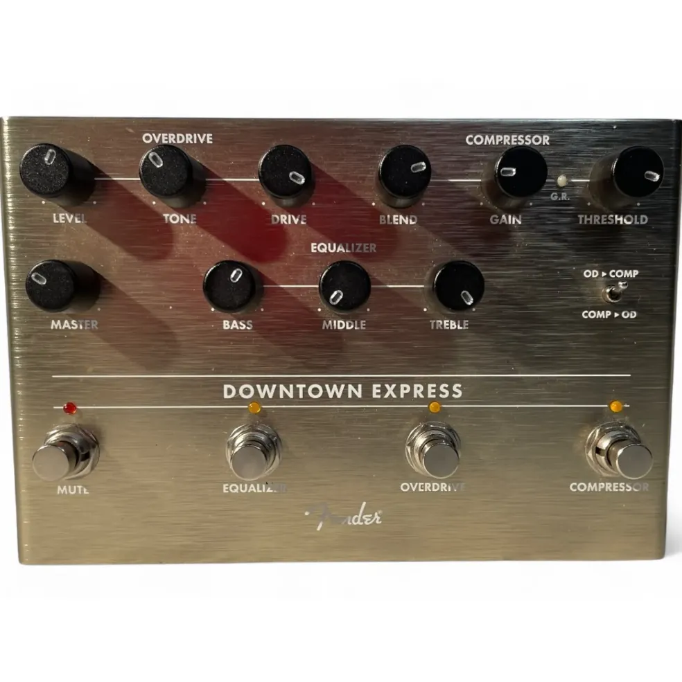 Used Fender downtown express Bass Effect Pedal