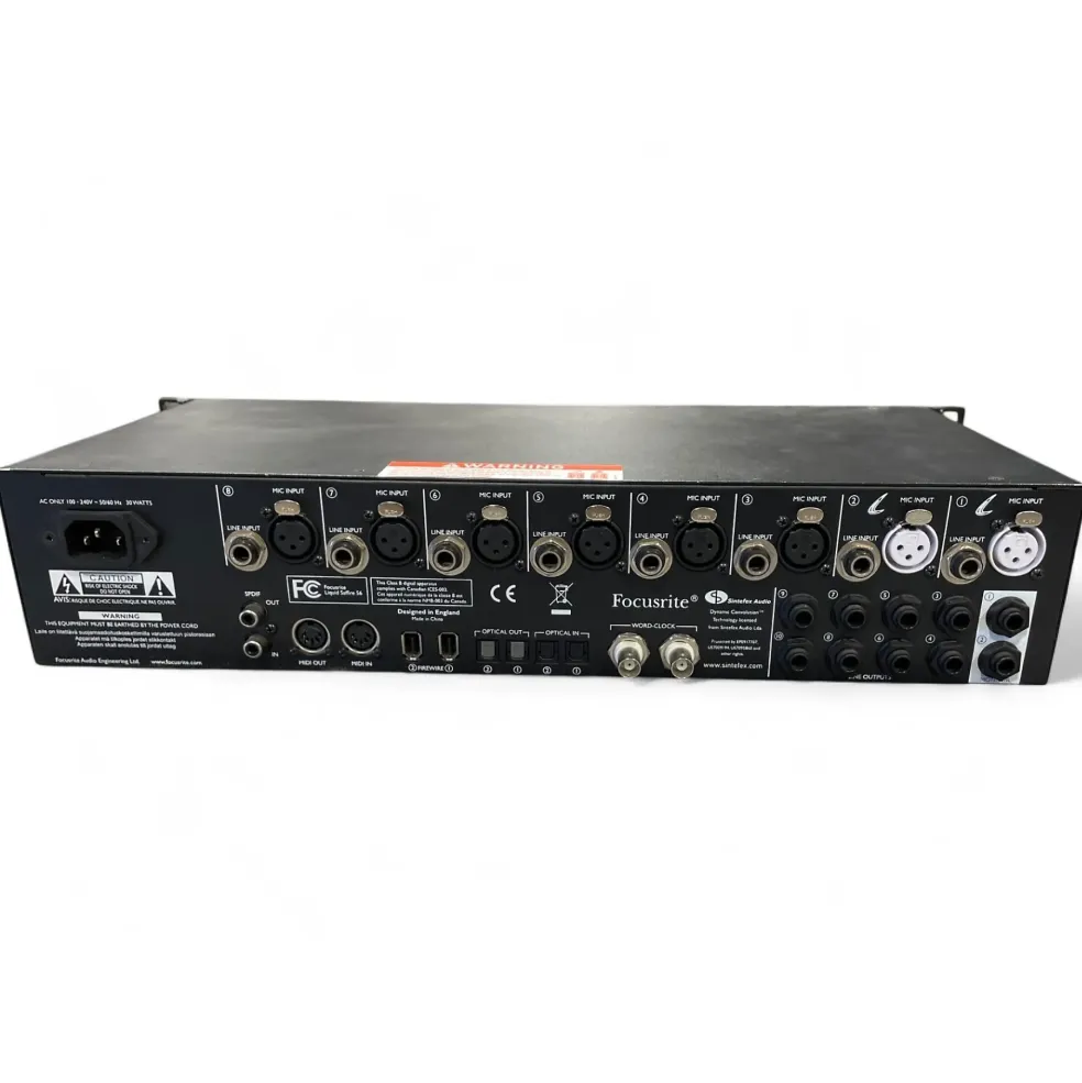 Used Focusrite Liquid Saffire 56 Audio Interface