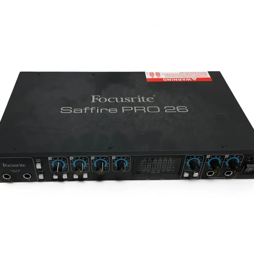 Used Focusrite SAFFIRE PRO 26 Audio Interface