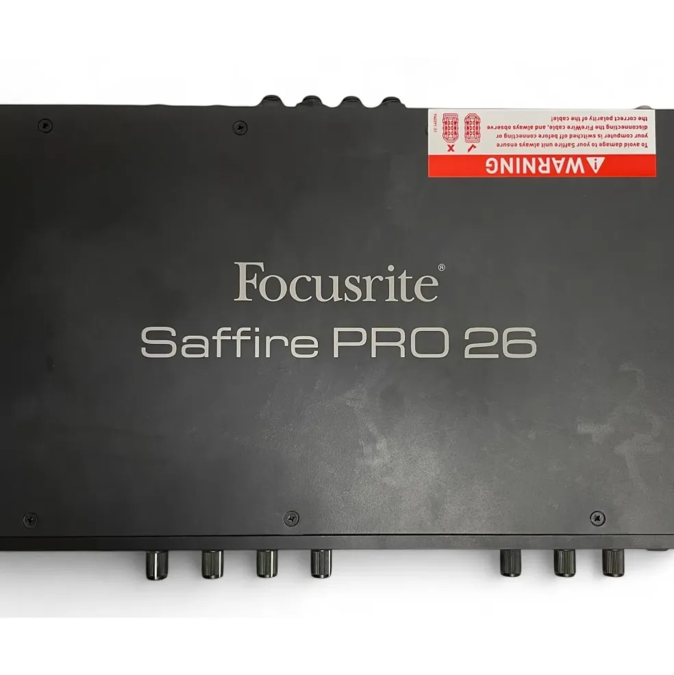 Used Focusrite SAFFIRE PRO 26 Audio Interface