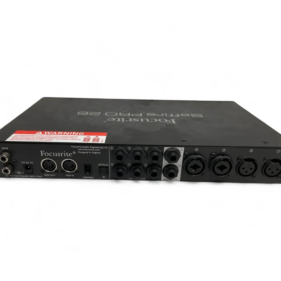 Used Focusrite SAFFIRE PRO 26 Audio Interface