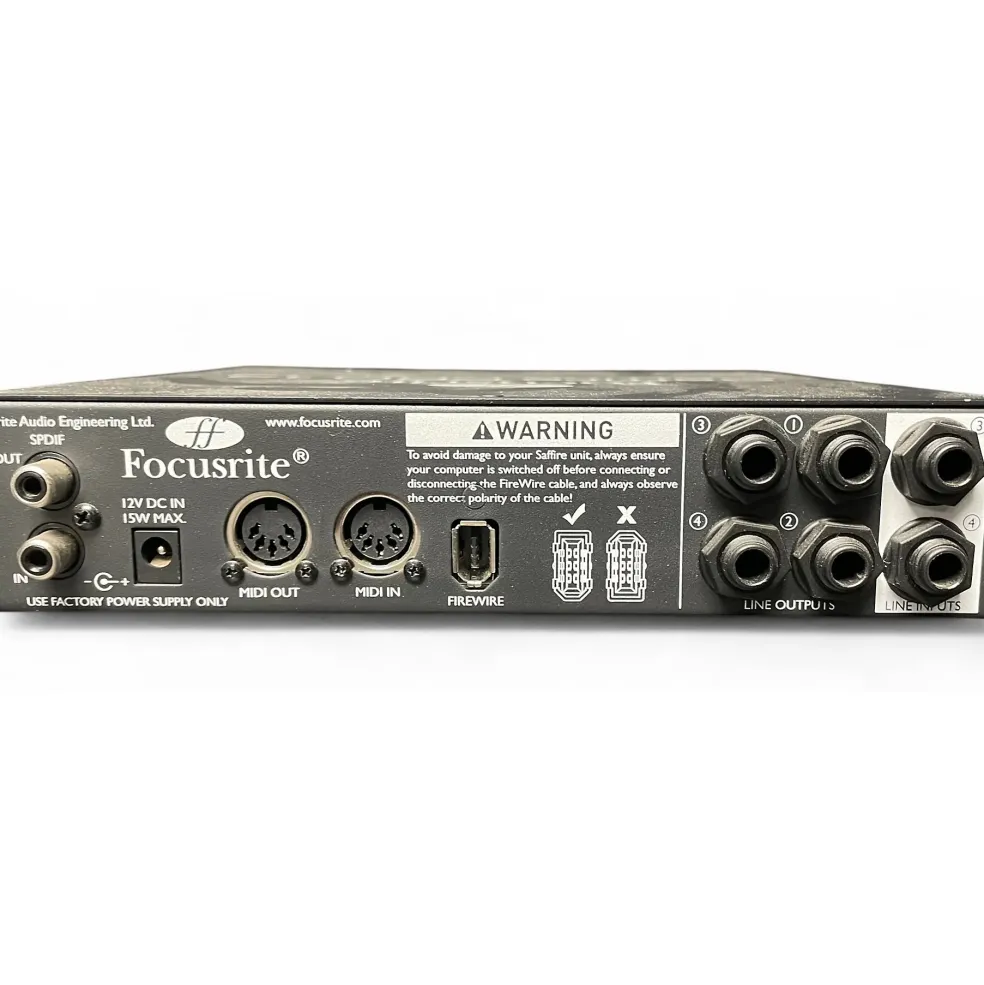 Used Focusrite Saffire Pro 14 Audio Interface