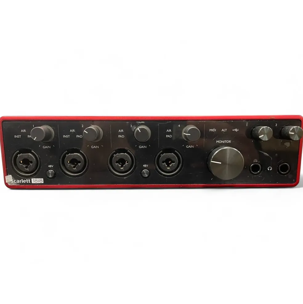Used Focusrite Scarlett 18i8 Gen 3 Audio Interface