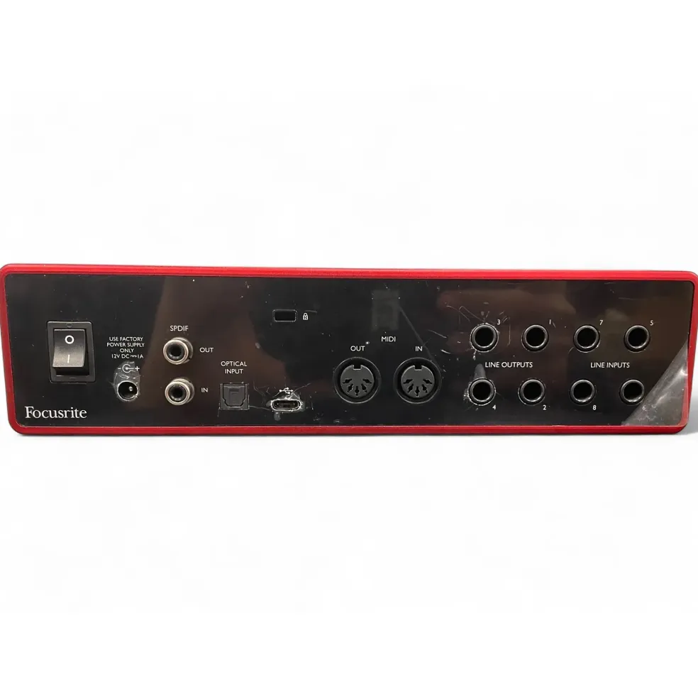 Used Focusrite Scarlett 18i8 Gen 3 Audio Interface