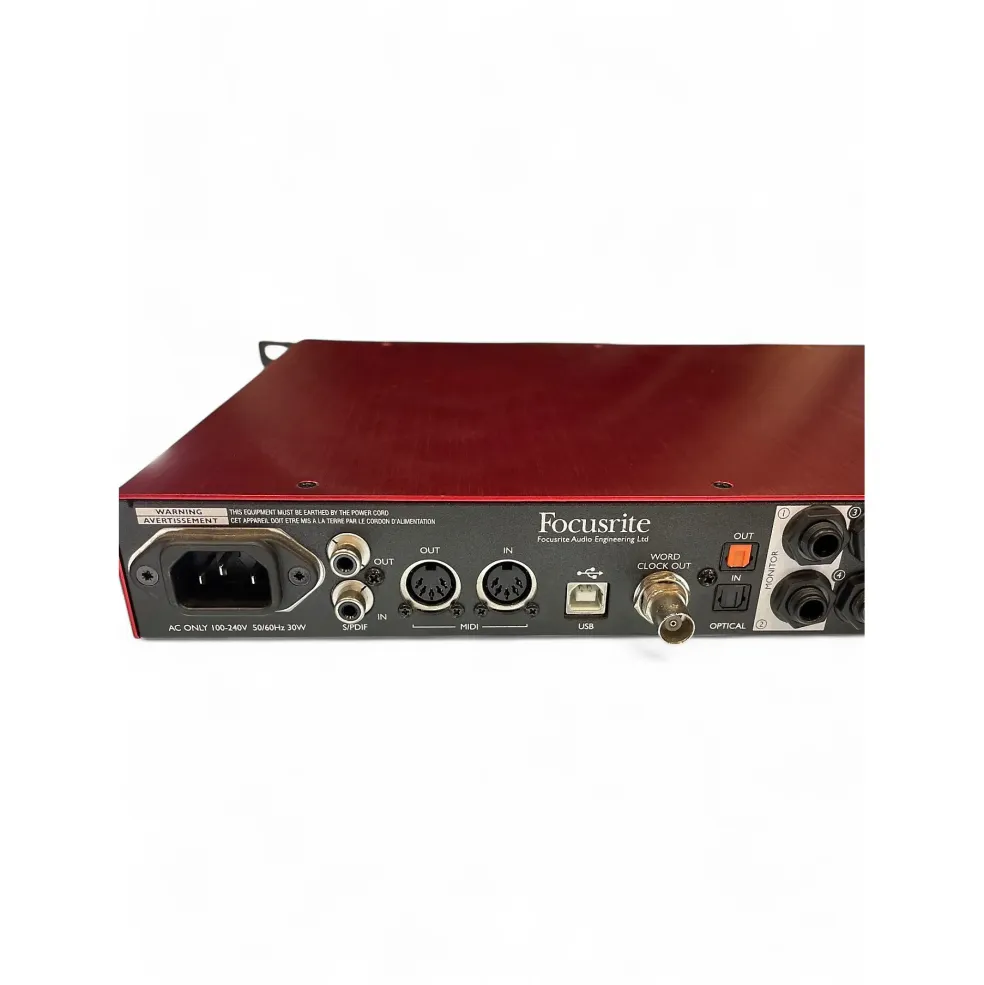 Used Focusrite Scarlett 18i8 Audio Interface