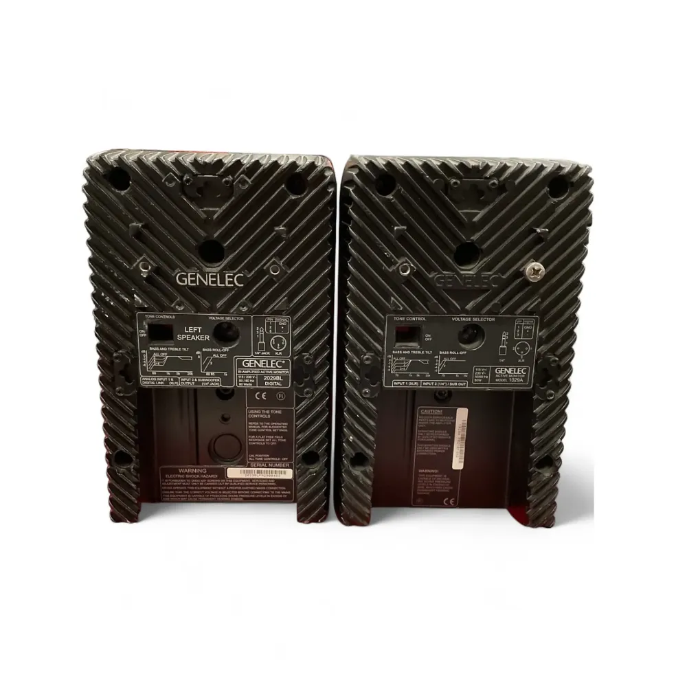 Used Genelec 2029BL Pair Powered Monitor