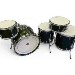 Used Gretsch Drums 5 piece 135th Anniversary Broadkaster Dark Emerald Green Drum Kit