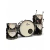 Used Gretsch Drums 5 Piece Renown 57 57 black Drum Kit