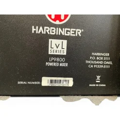 Used Harbinger LP9800 Powered Mixer