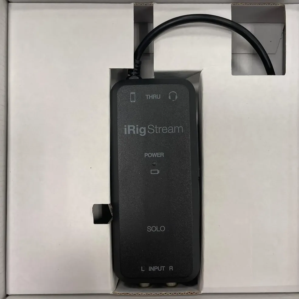 Used IK Multimedia Irig Stream MultiTrack Recorder