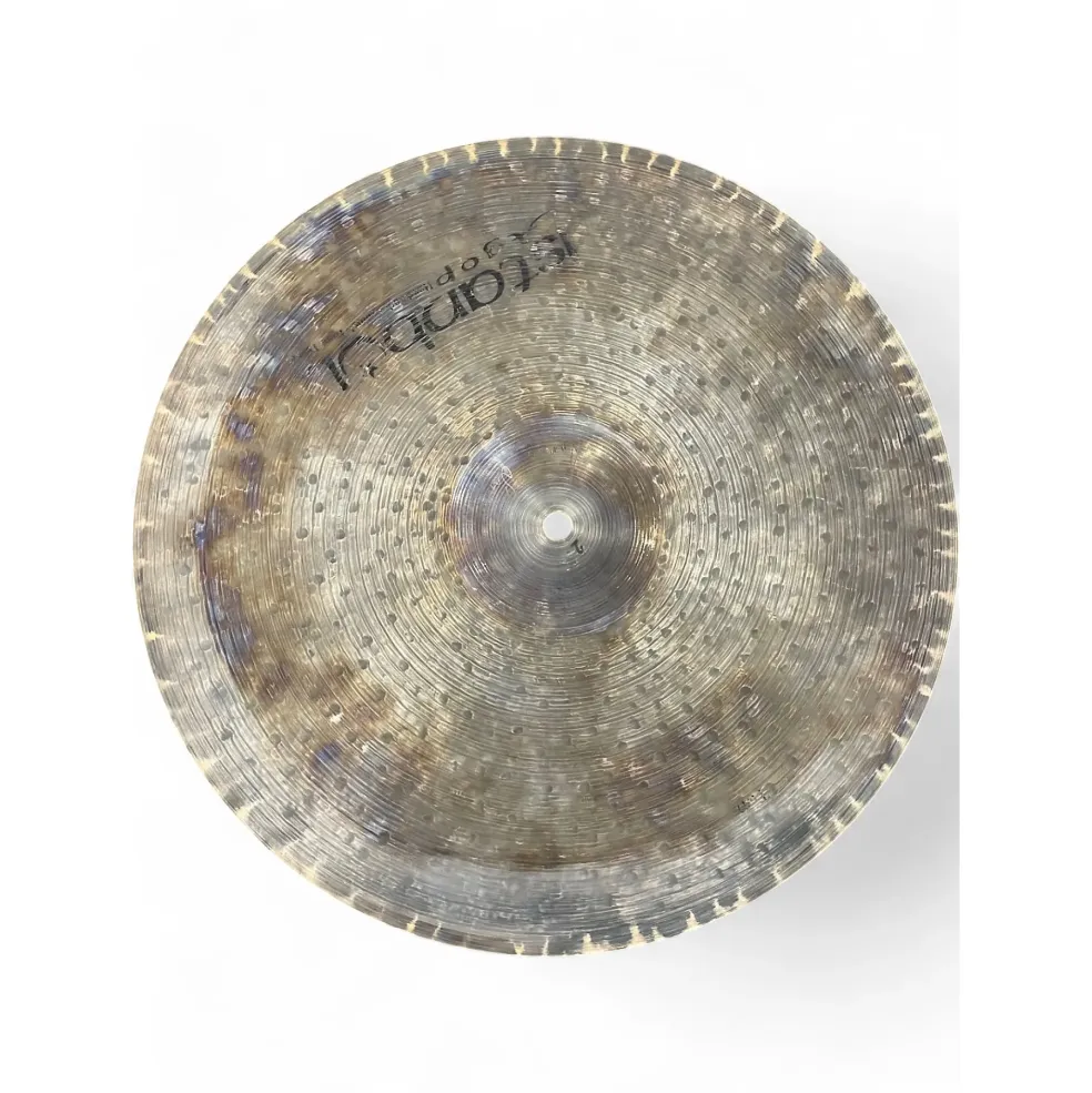 Used Istanbul Agop 15in Cindy Blackman Hi Hat Cymbal
