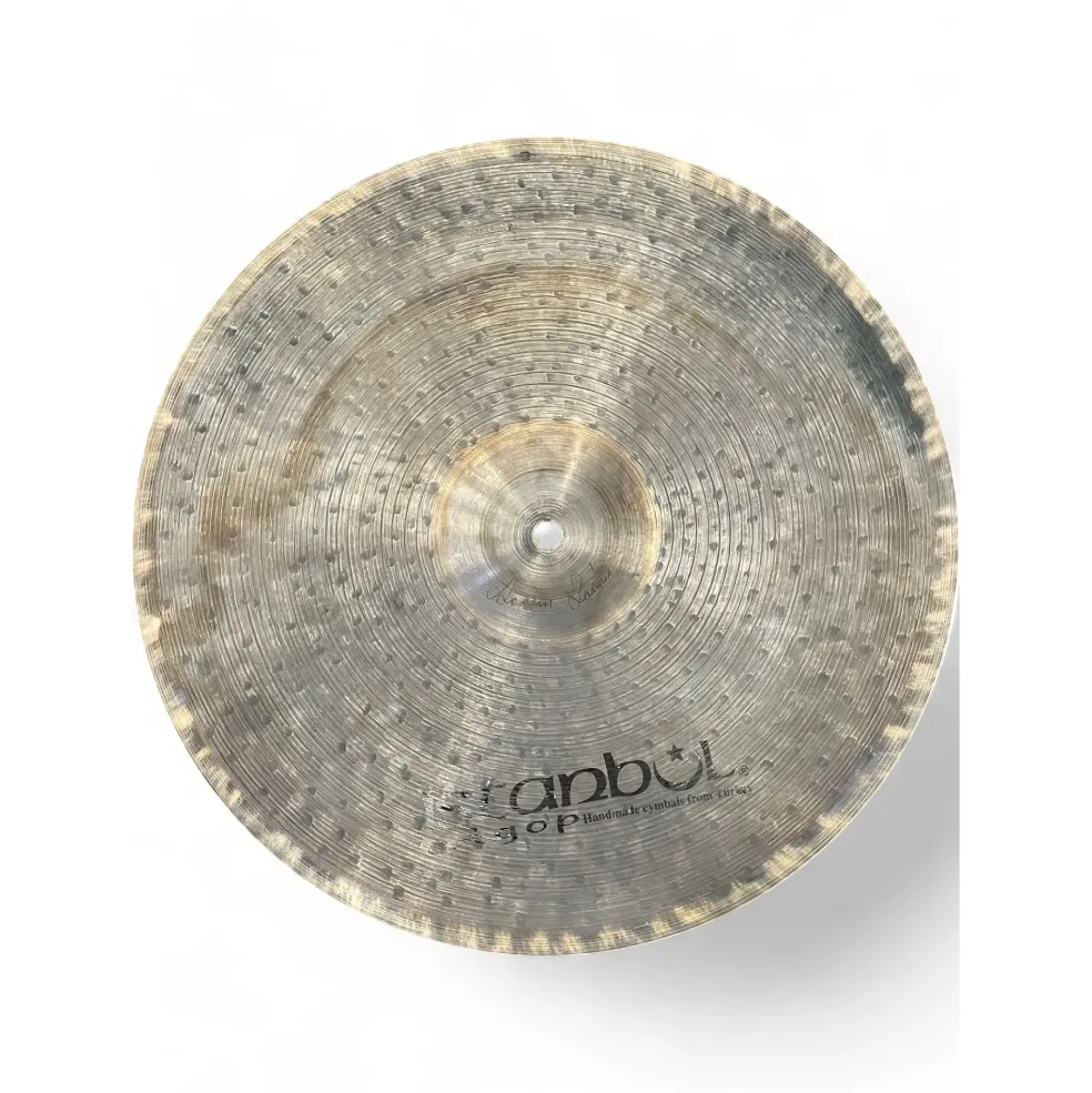 Used Istanbul Agop 15in Cindy Blackman Hi Hat Cymbal