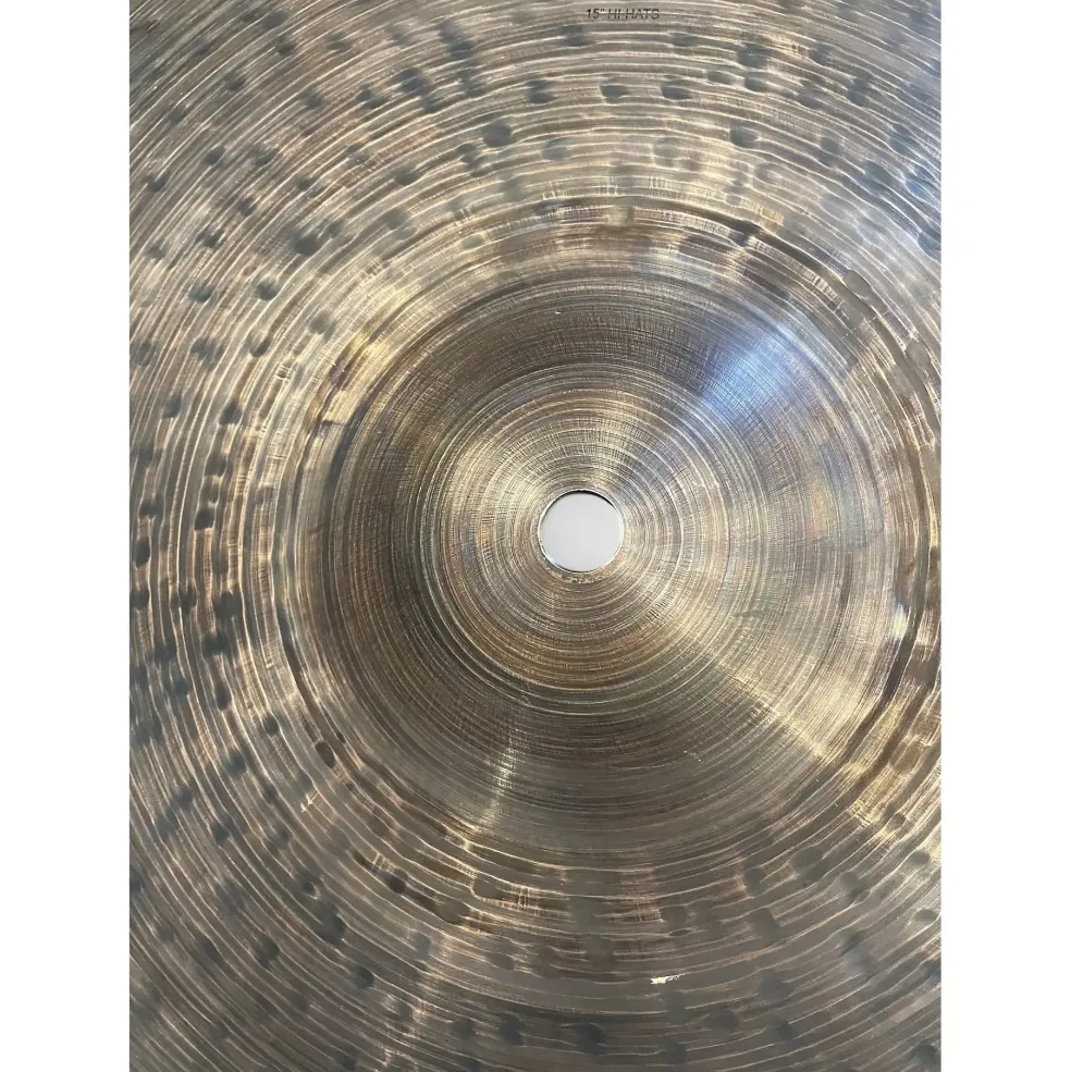 Used Istanbul Agop 15in Cindy Blackman Hi Hat Cymbal