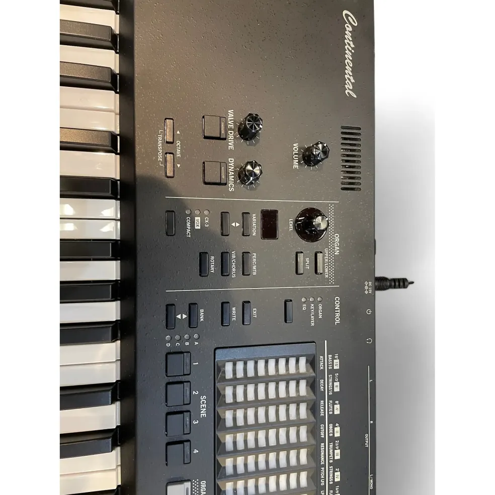 Used KORG Vox Continental 76 BK Organ