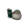 Used Ludwig 3 piece Classic Maple GREEN Drum Kit