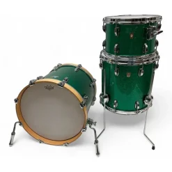 Used Ludwig 4 piece Classic Maple Black Drum Kit