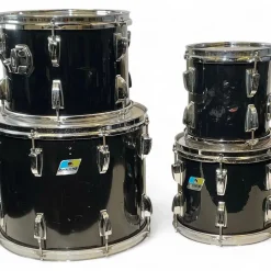 Used Ludwig 3 piece CLASSIC MAPLE BOP KIT GREEN SPARKLE Drum Kit