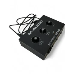 Used M Audio M TRACK SOLO Audio Interface