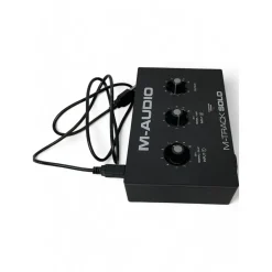 Used M Audio M TRACK SOLO Audio Interface