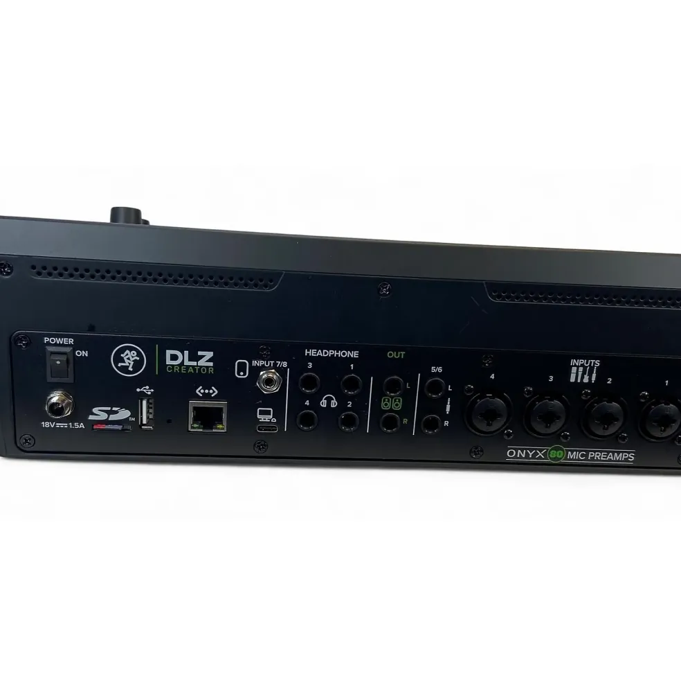 Used Mackie DLZ CREATOR MultiTrack Recorder